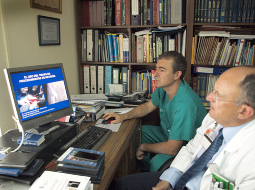 videoconferencia Hospital General de Valencia