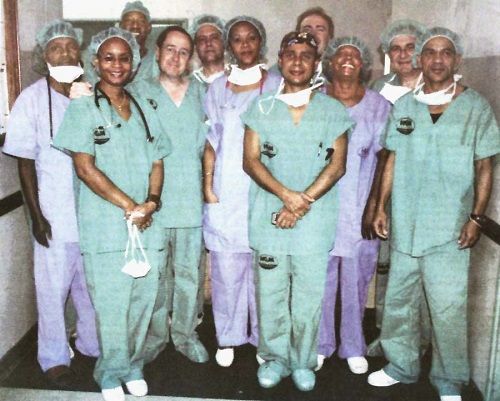 Equipo de Cirugía Cardiaca en Mozambique