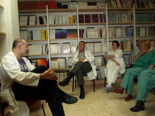 Día Mundial del Libro en el Hospital General de Valencia