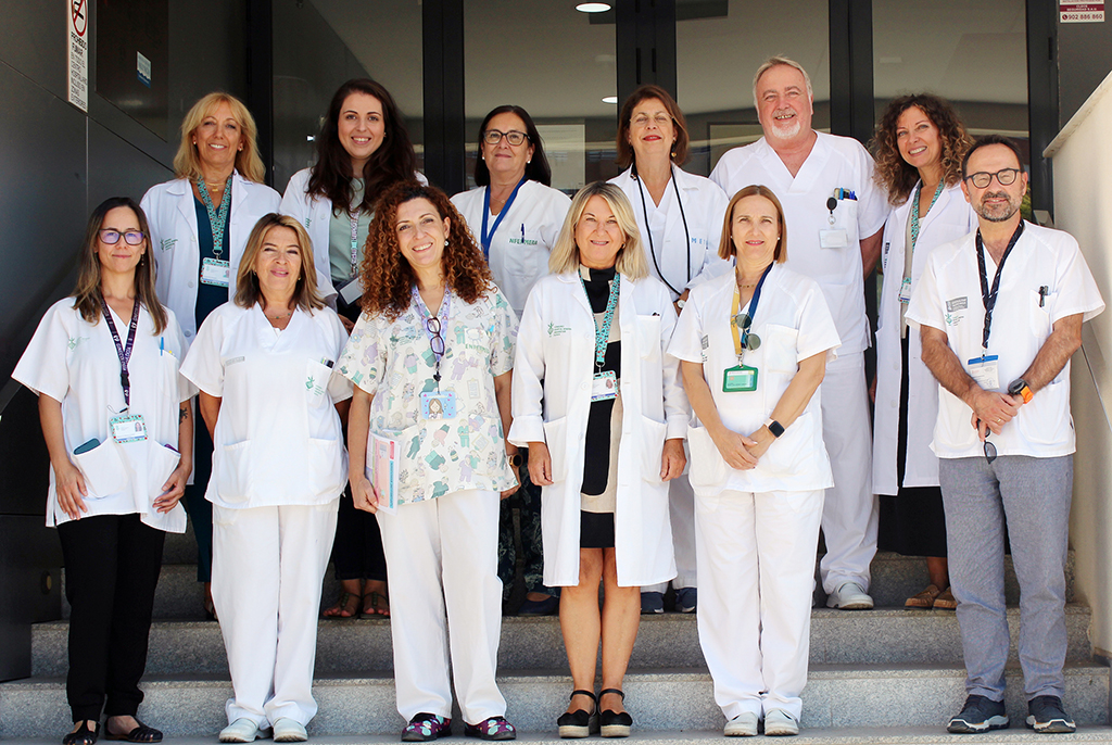 Representantes del equipo Sumamos Excelencia del Departamento Valencia-Hospital General