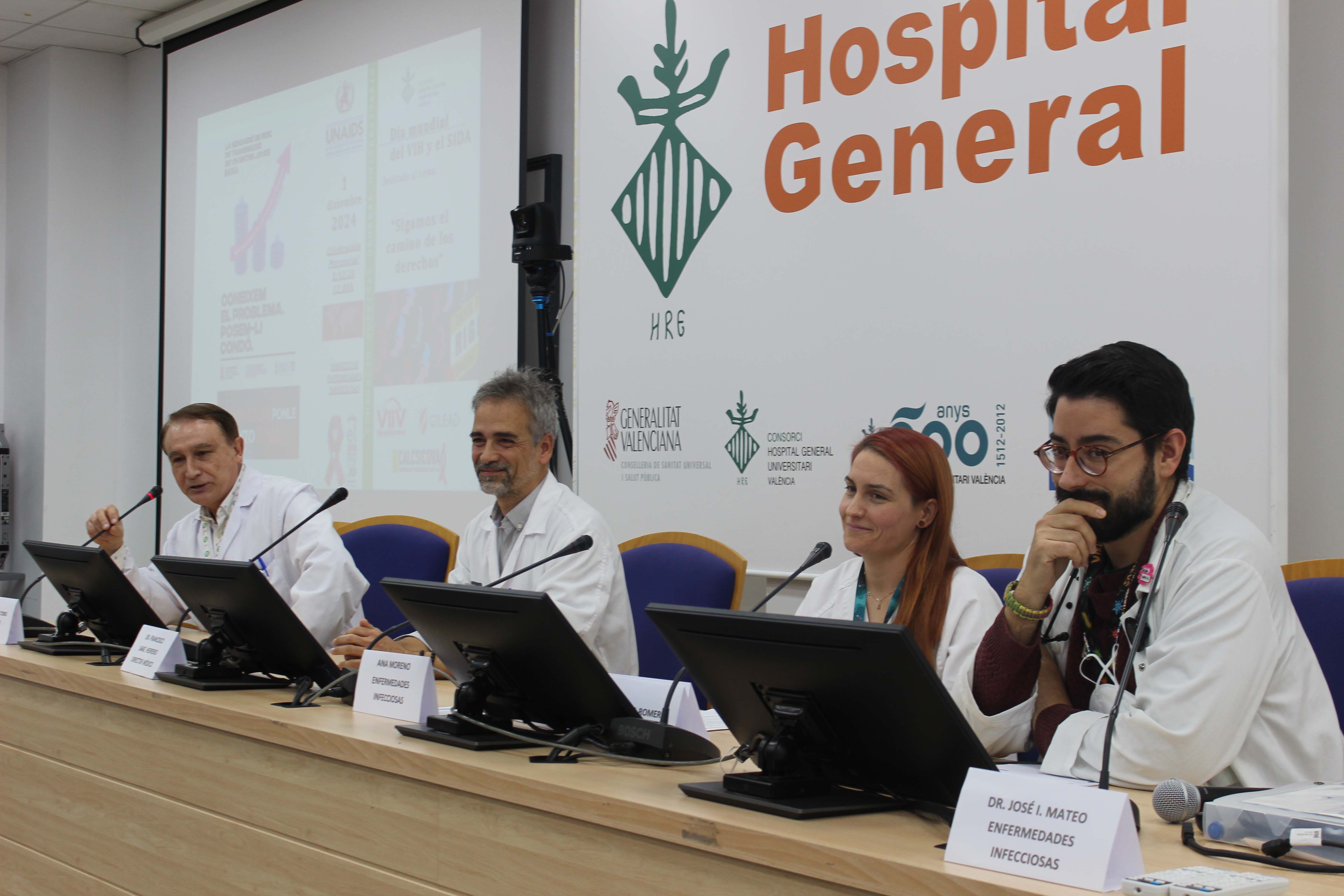 Jornada de prevención del VIH-Sida en el Hospital General 2024