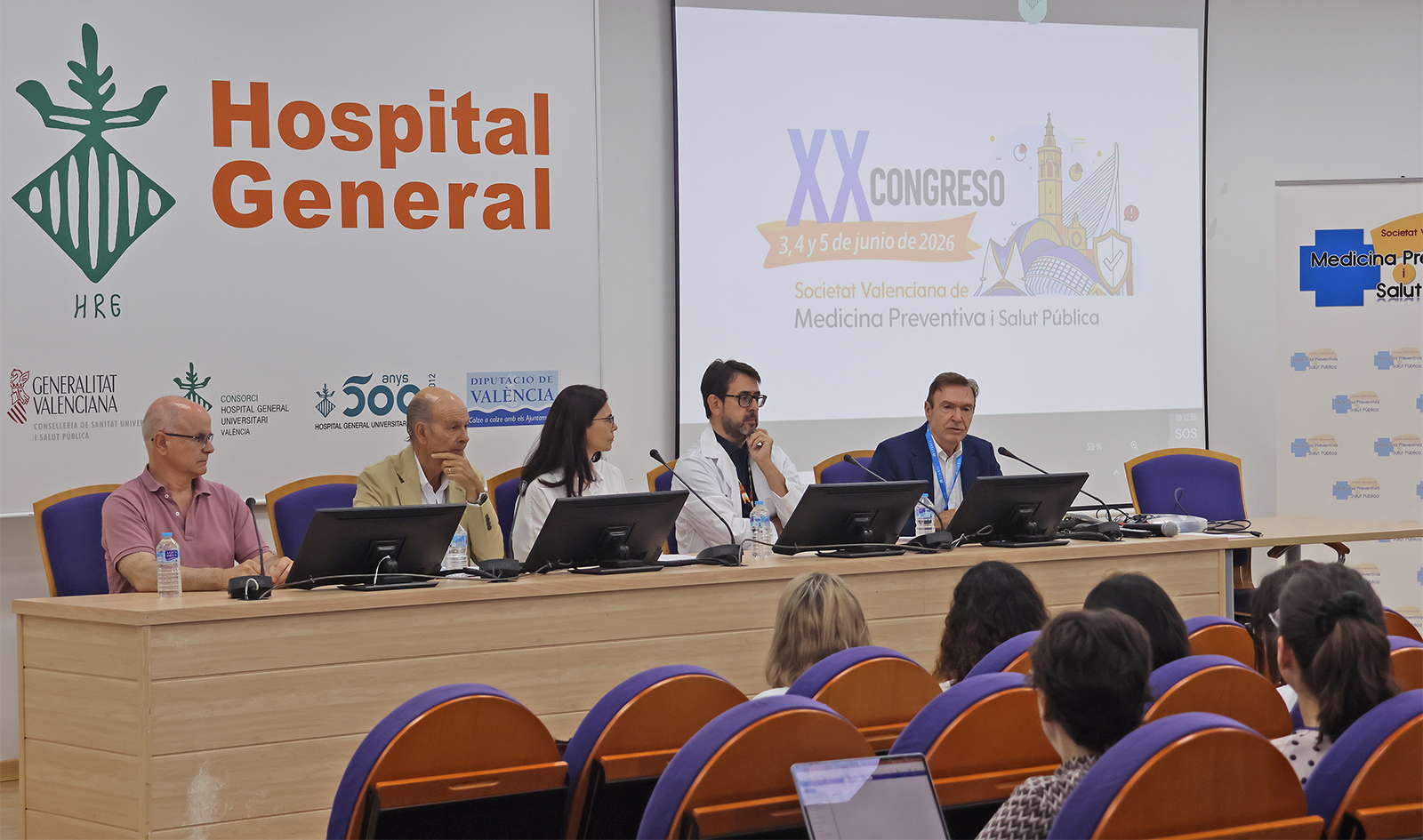El Hospital General de Valencia coge el XX Congreso de Medicina Preventiva y Salud Pública